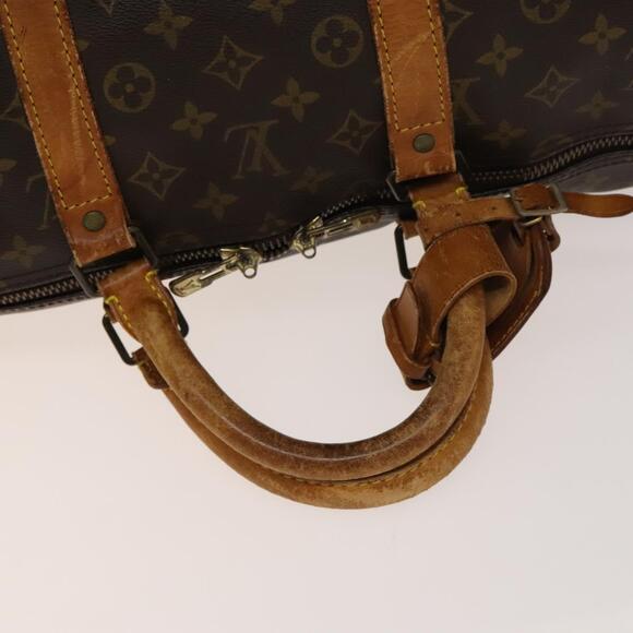 LOUIS VUITTON Monogram Keepall Bandouliere 55 Boston Bag M41414 - Picture 8 of 16